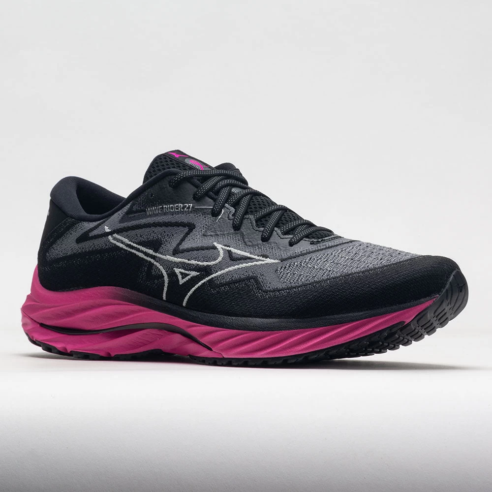 Mizuno Wave Rider 27 Project Zero Men's Black/Harbor Mist - Image 5