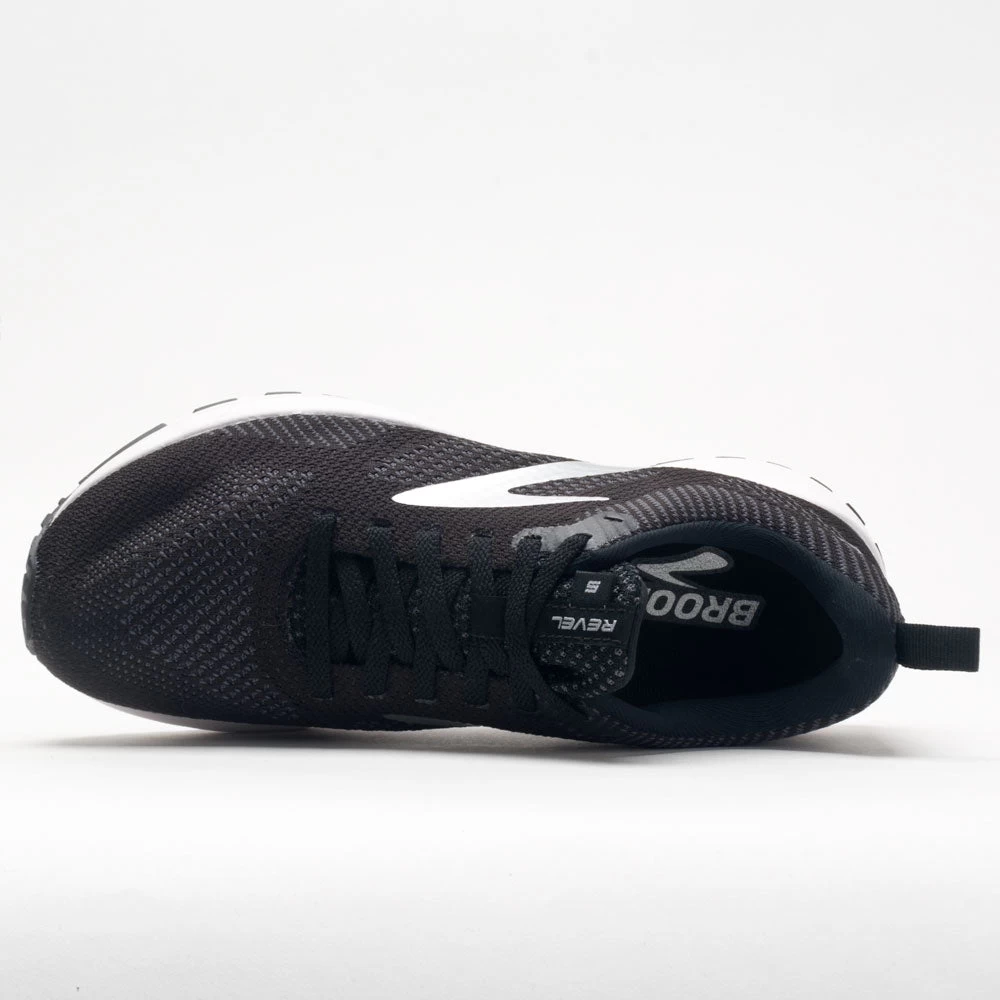 Brooks Revel 5 Women's Black/Metallic/White - Image 3
