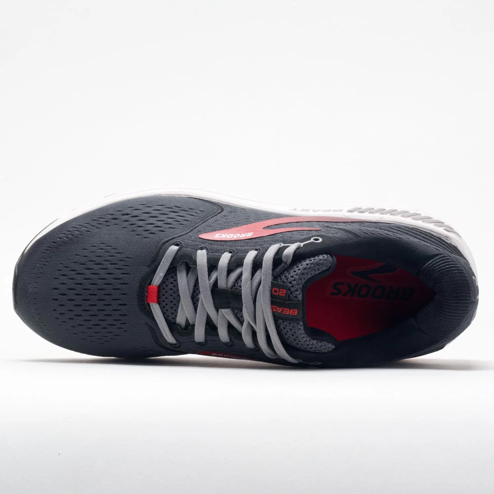 Brooks Beast 2020 Men's Blackened Pearl/Black/Red - Image 3