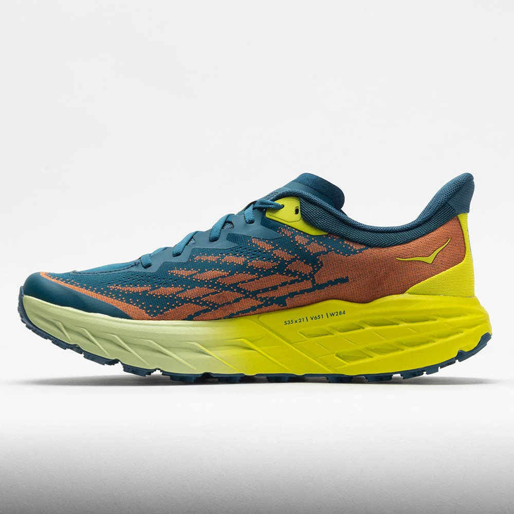 HOKA Speedgoat 5 Men's Blue Coral/Evening Primrose - Image 2