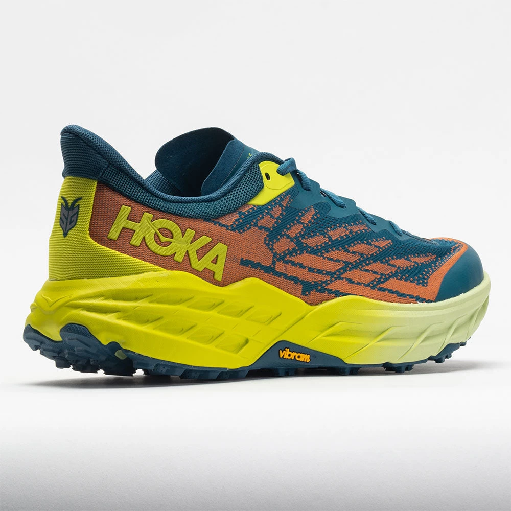 HOKA Speedgoat 5 Men's Blue Coral/Evening Primrose - Image 6