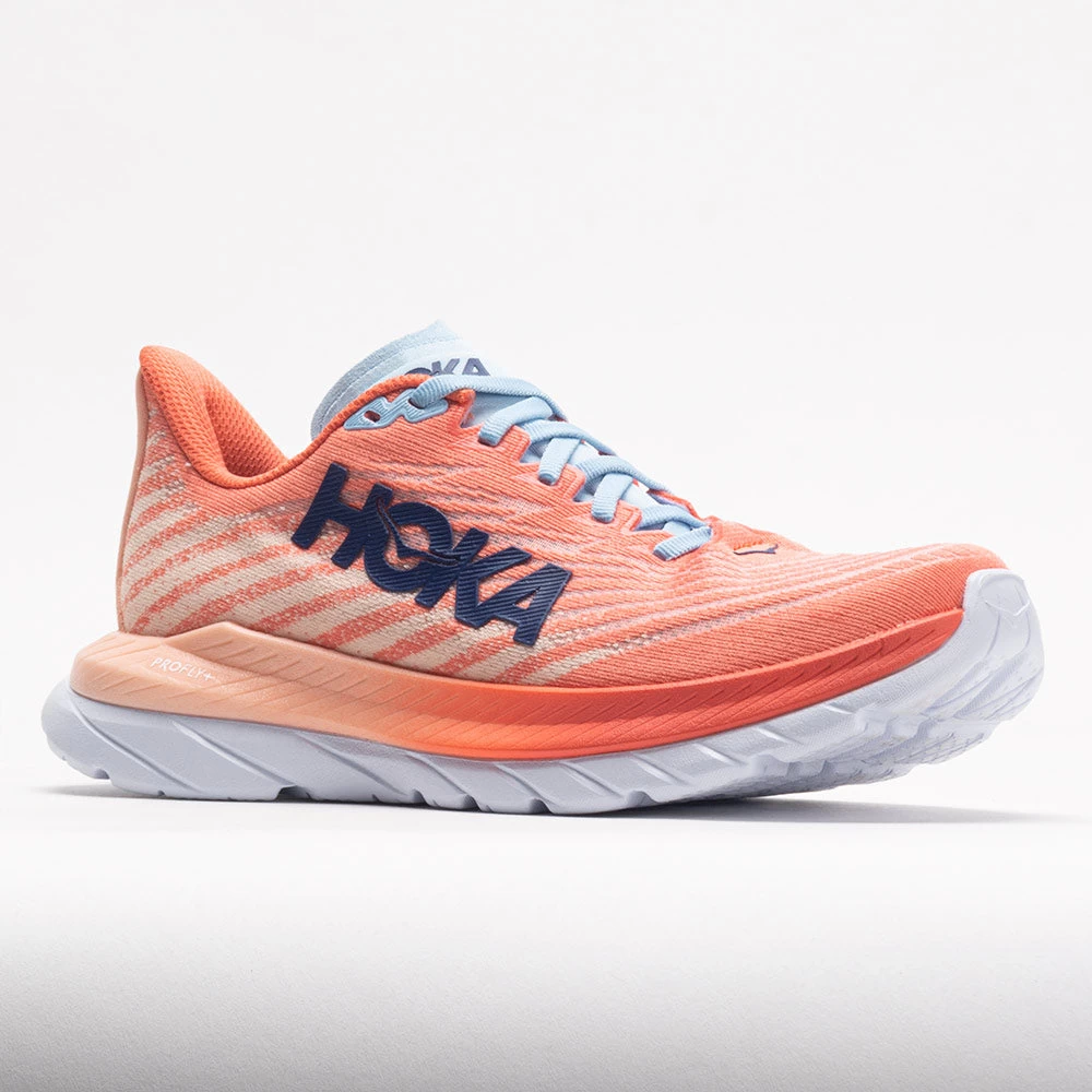 HOKA Mach 5 Women's Camellia/Peach Parfait - Image 5