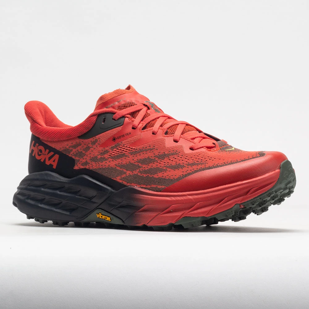 HOKA Speedgoat 5 GTX Men's Fiesta/Thyme - Image 5