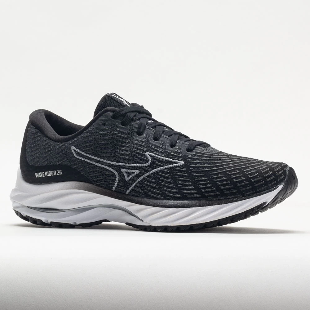 Mizuno Wave Rider 26 Men's Black/White - Image 5