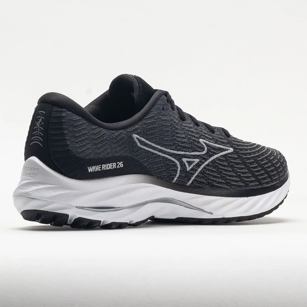 Mizuno Wave Rider 26 Men's Black/White - Image 6