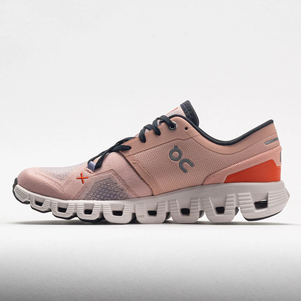On Running On Cloud X 3 Women's Rose/Sand - Image 2