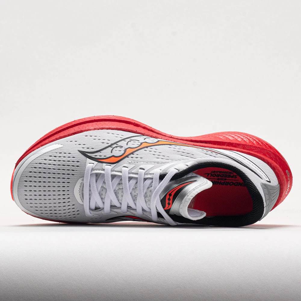 Saucony Endorphin Speed 3 Men's White/Black/VIZI - Image 3