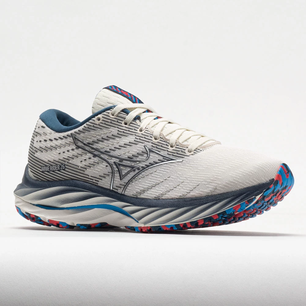 Mizuno Wave Rider 26 Mesh Women's Snow White/Silver - Image 4