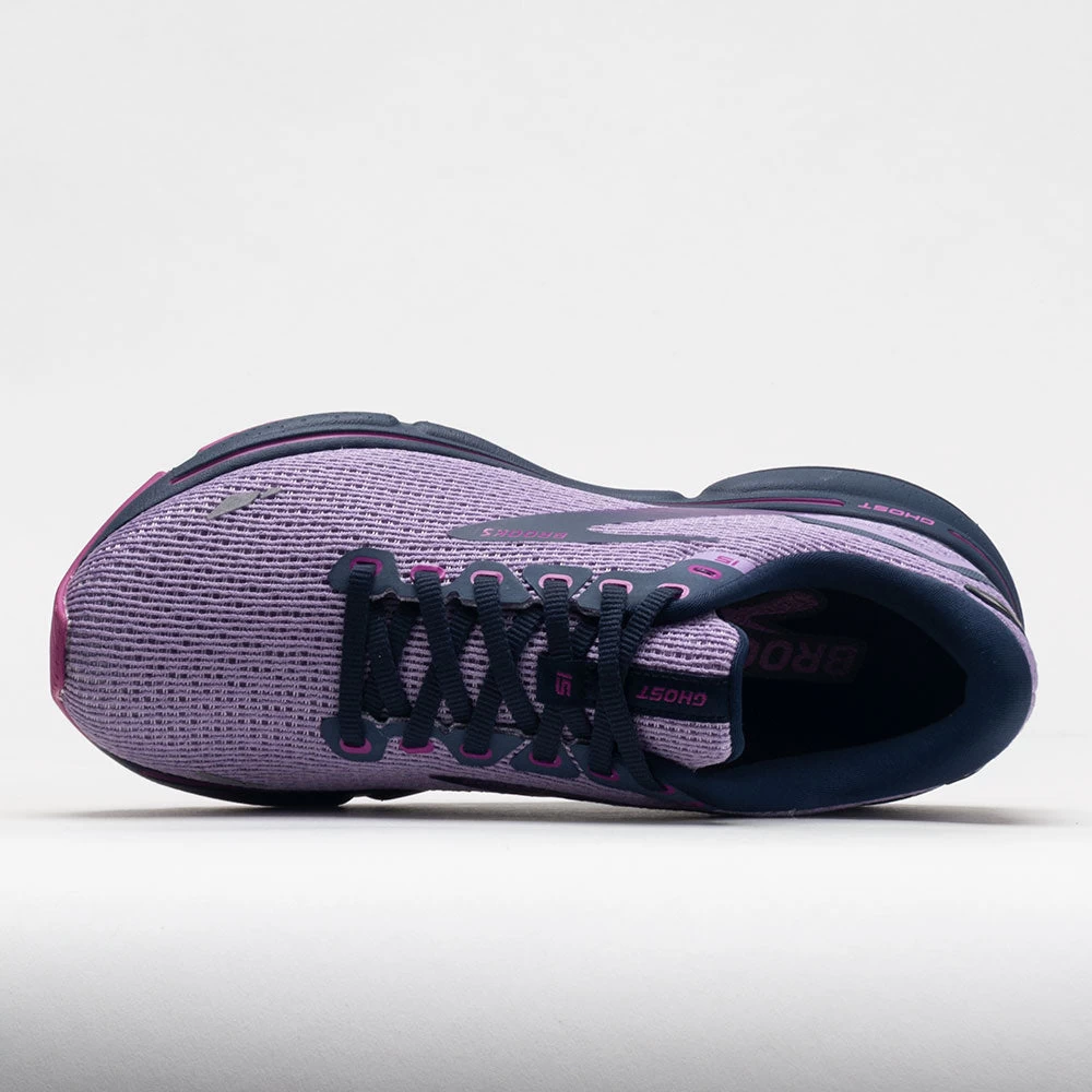 Brooks Ghost 15 Women's Rhapsody/Dress Blue/Viola - Image 3