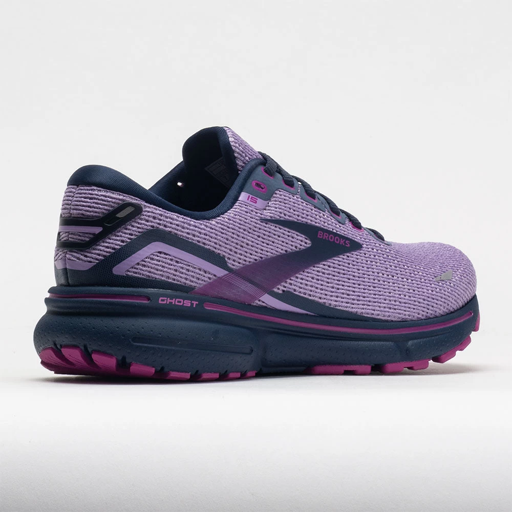Brooks Ghost 15 Women's Rhapsody/Dress Blue/Viola - Image 6