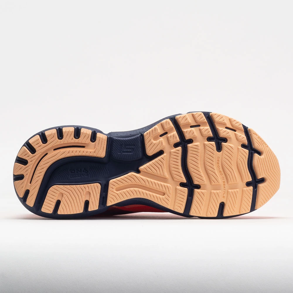 Brooks Ghost 15 Women's Coral/Navy/Peach - Image 4