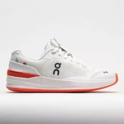 On Running On The Roger Pro Clay Men's White/Flame