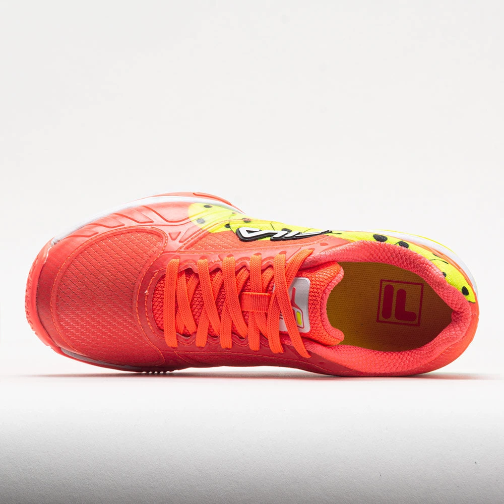 Fila Volley Zone Women's /Fiery Coral/Yellow/Black - Image 3