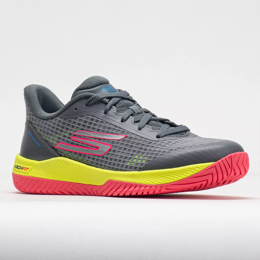 Skechers Viper Court Pro Women's Grey/Pink - Image 5