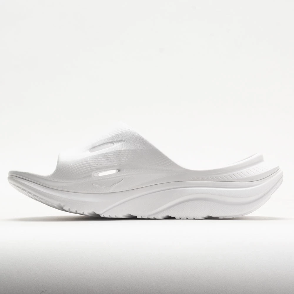 HOKA Ora Recovery Slide 3 Unisex White/White - Image 3