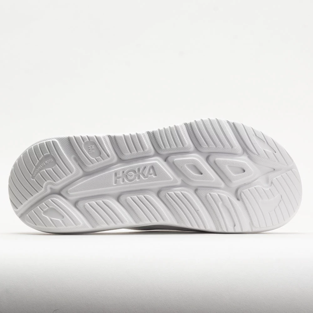 HOKA Ora Recovery Slide 3 Unisex White/White - Image 4
