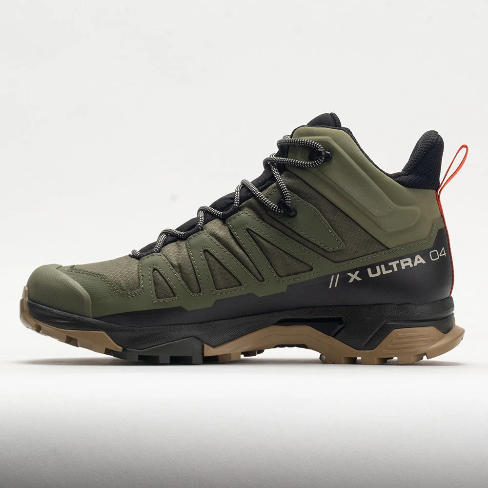 Salomon X Ultra 4 Mid GTX Men's Deep Lichen Green/Peat/Kelp - Image 2